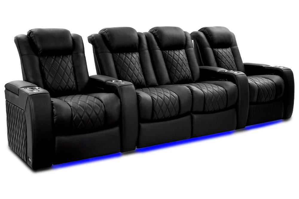 Valencia Tuscany Ultimate 20K Italian Semi-Aniline Leather Theater Seating