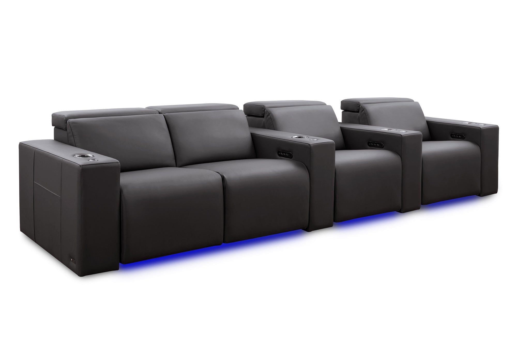 Valencia Barcelona Grand Italian Leather Home Theater Seating