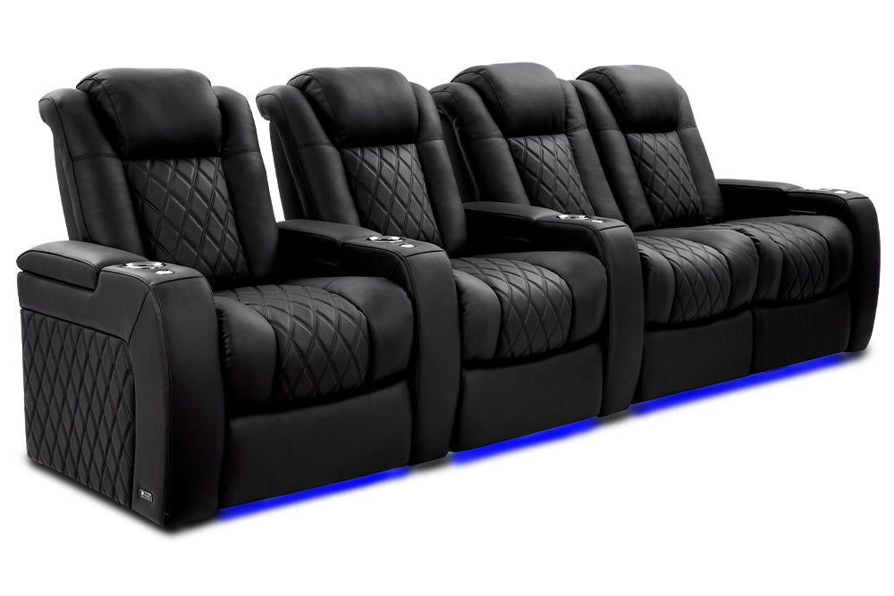Valencia Tuscany Ultimate 20K Italian Semi-Aniline Leather Theater Seating