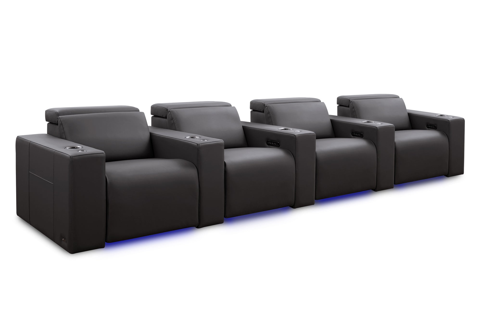 Valencia Barcelona Grand Italian Leather Home Theater Seating
