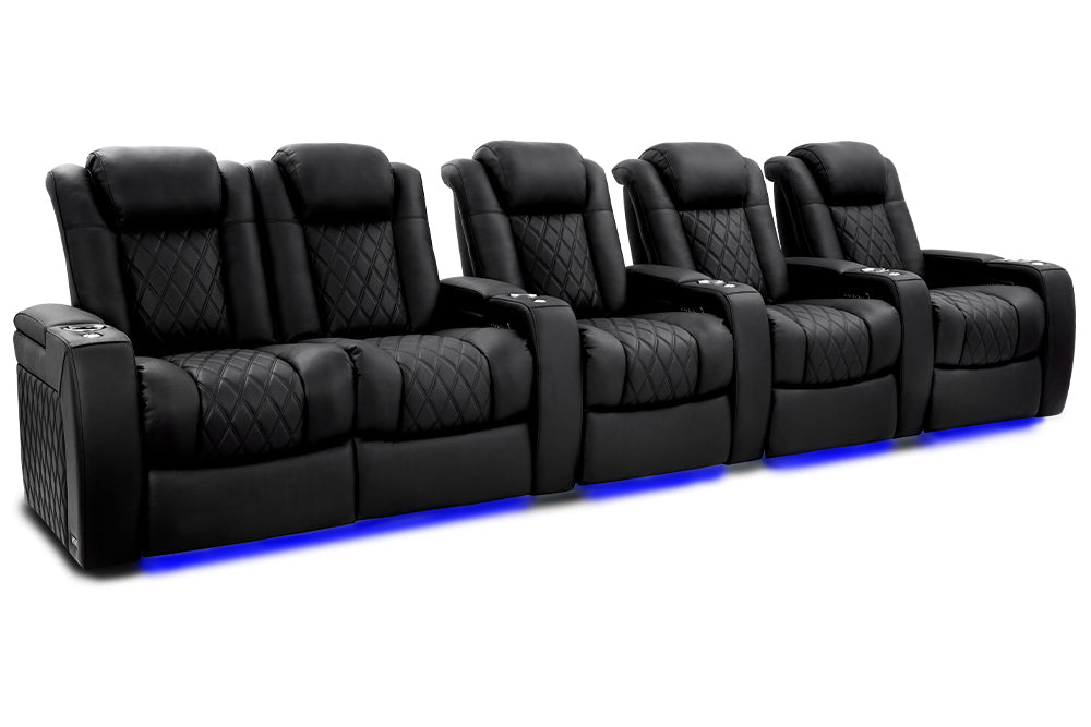 Valencia Tuscany Ultimate 20K Italian Semi-Aniline Leather Theater Seating
