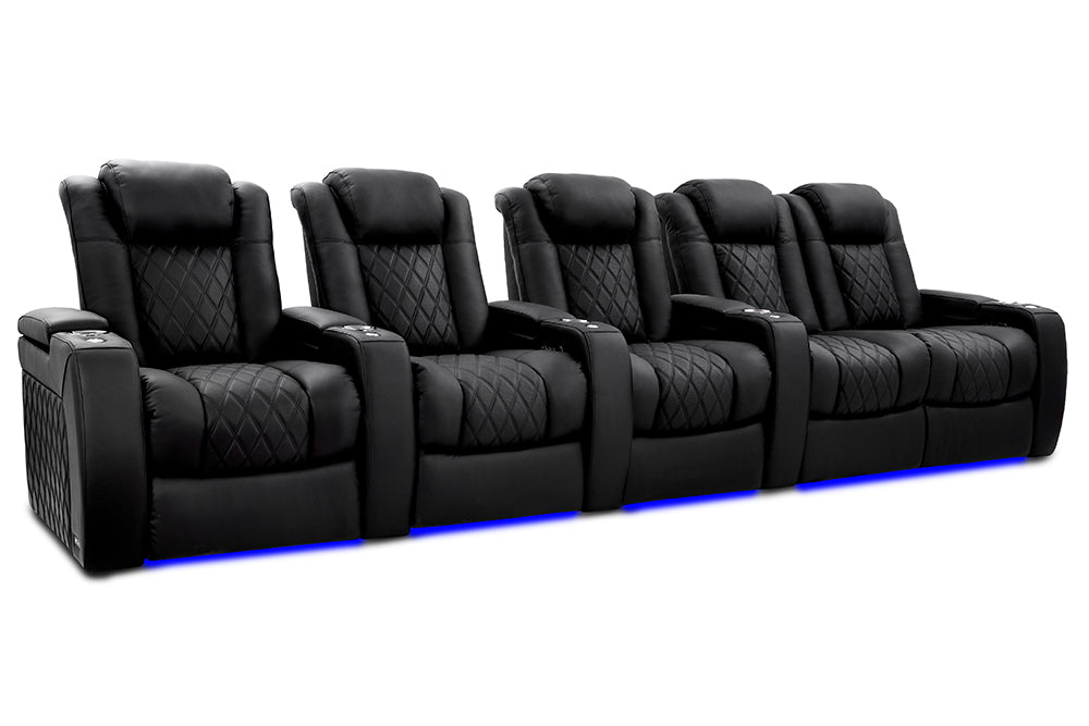 Valencia Tuscany Ultimate 20K Italian Semi-Aniline Leather Theater Seating