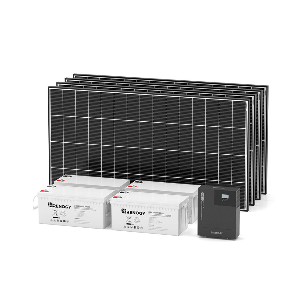 Renogy Cabin Solution (1280W Solar | 9.6kWh Battery)