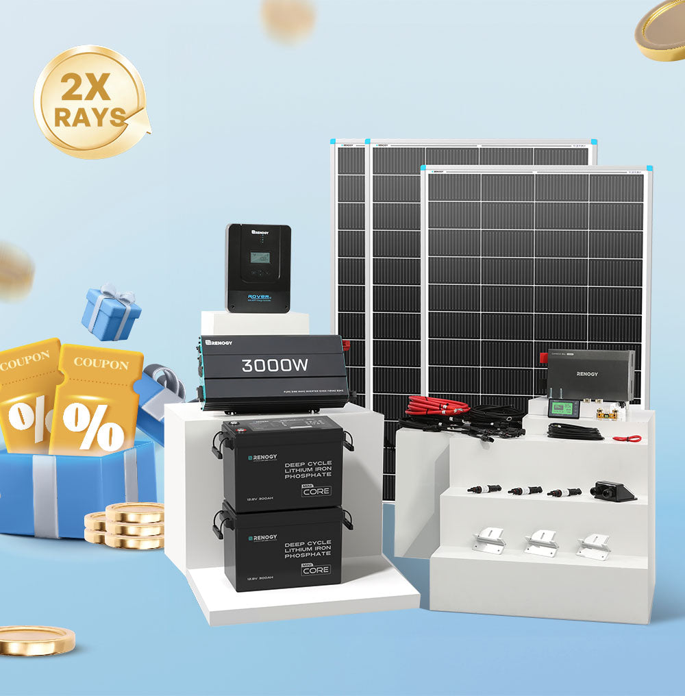 Renogy RV Solution (2.56kWh | 5.12kWh | 7.68kWh)