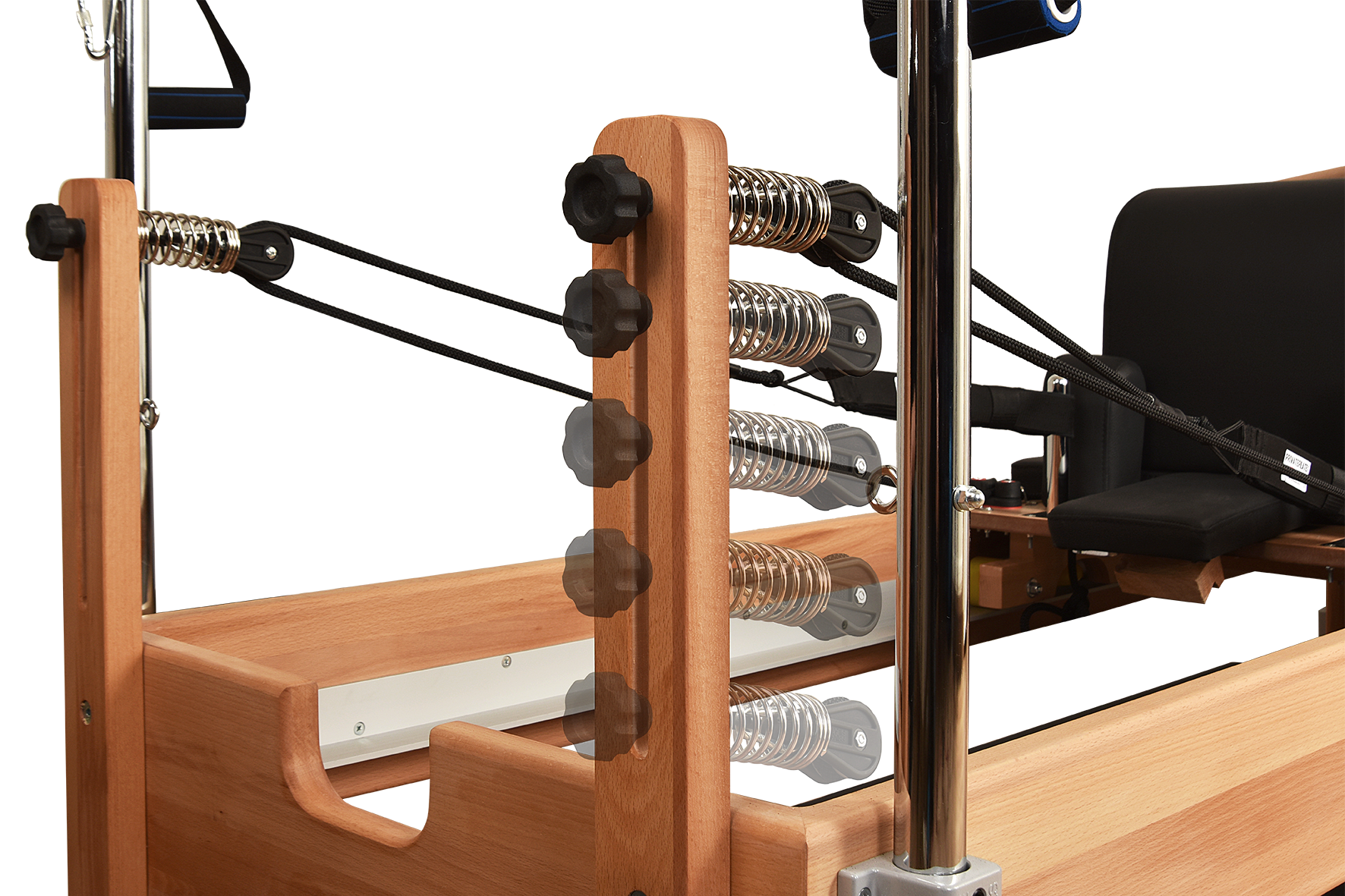Private Pilates Premium Wood Reformer-Tower Bundle