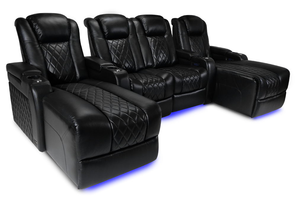 Valencia Tuscany Chaise Multimedia Sectional