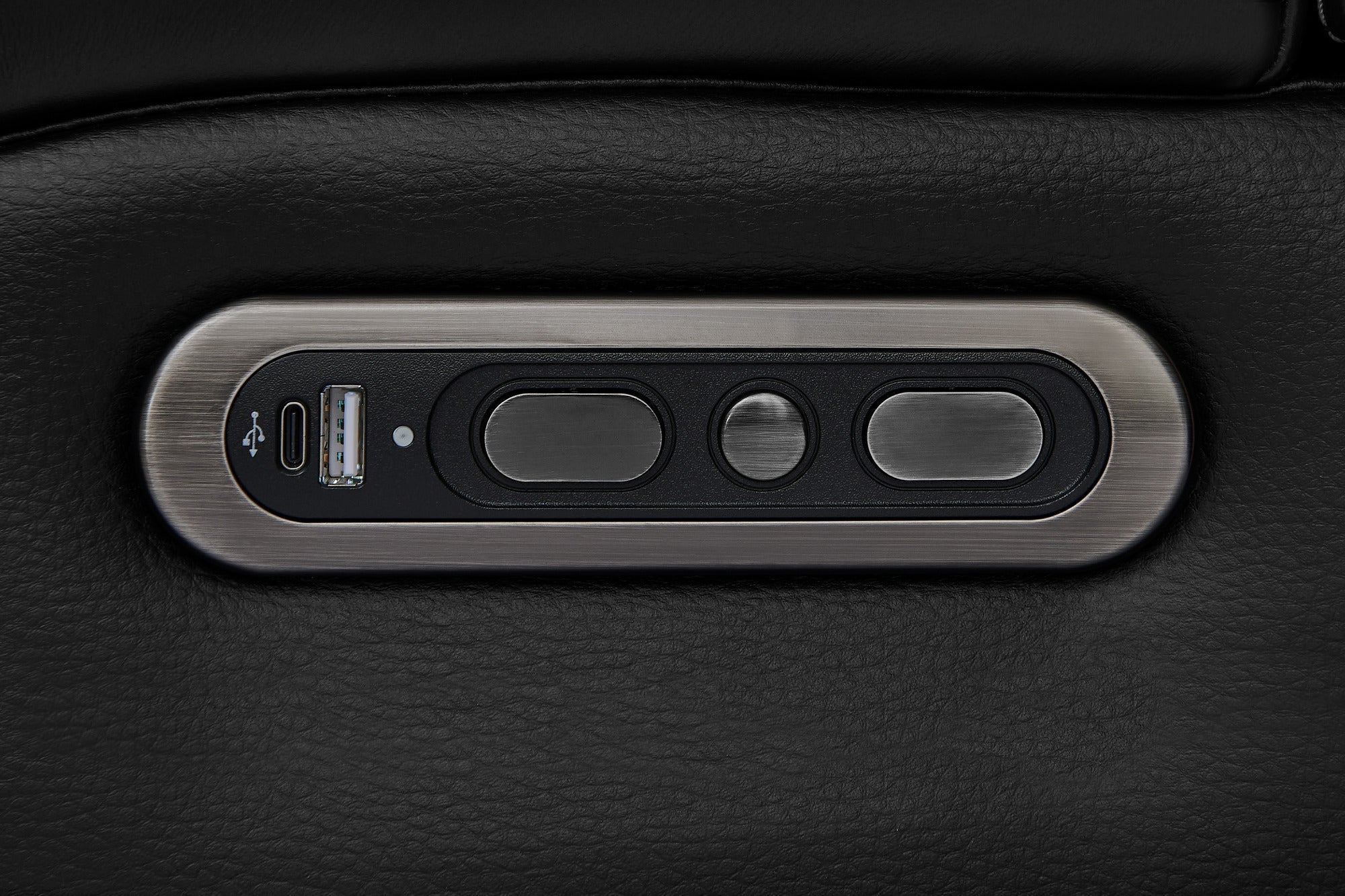 Valencia Cyber Intelligent – Italian Leather Home Theater Console with Immersive Sound, Heat & Massage