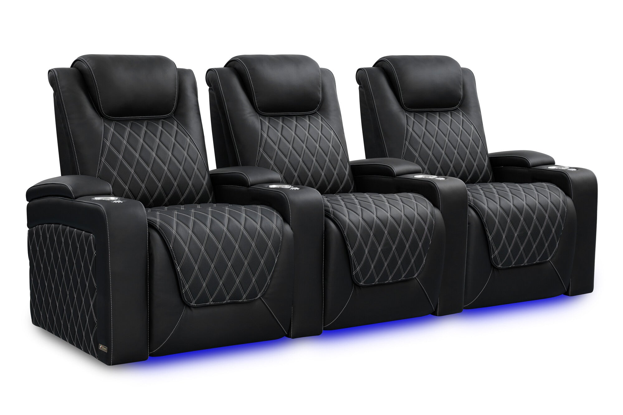 Valencia Oslo Ultimate 20K Italian Semi-Aniline Leather Theater Seating