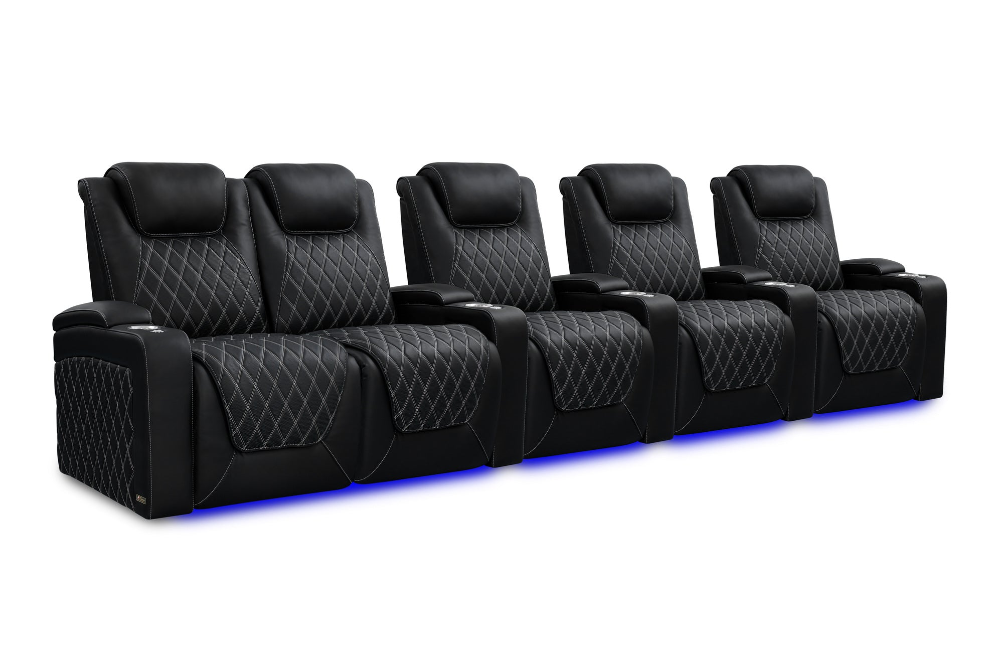 Valencia Oslo Ultimate 20K Italian Semi-Aniline Leather Theater Seating