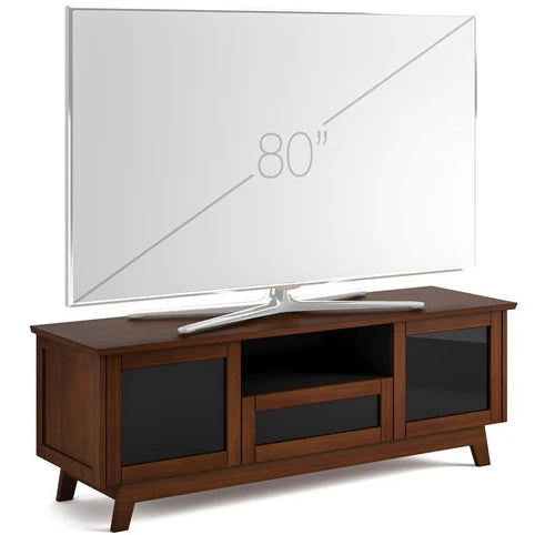 Salamander Designs SDAV5-7225 A/V Cabinet – Black Oak