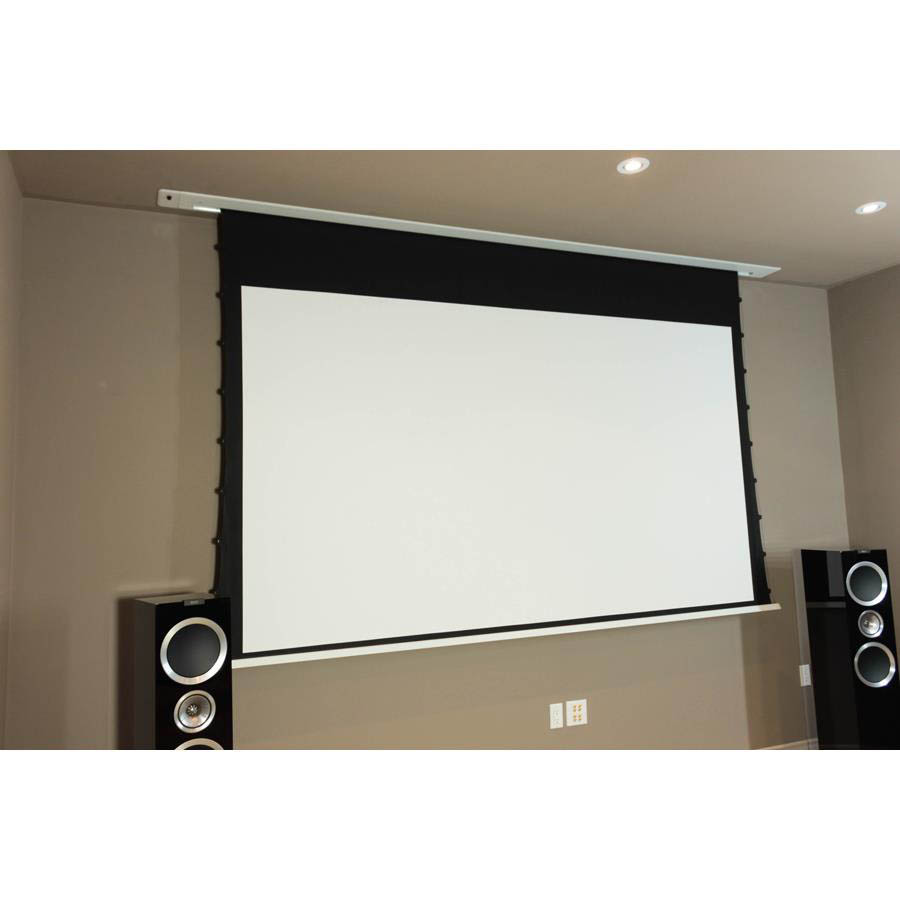 EluneVision 120" Reference Studio 4K+ Tab-Tensioned In-Ceiling Projector Screen